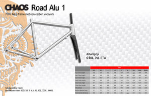 Chaos Road Alu 1