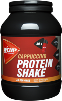 Wcup Protein Shake whey Cappucino