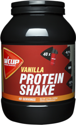 Wcup Protein Shake whey Vanille
