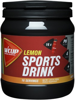 Wcup Sportsdrink Lemon 480 gram